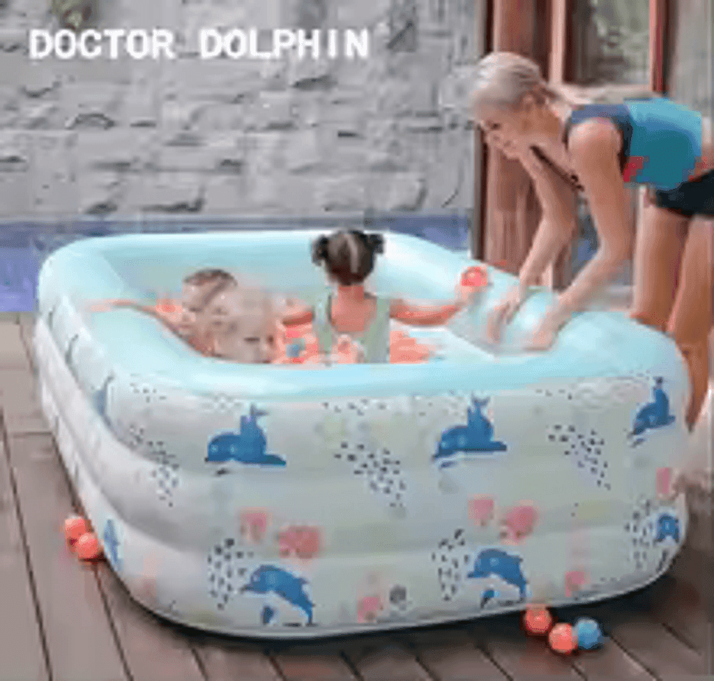 Piscina Hinchable Doctor Dolphin 240x165cm - miniatura 2