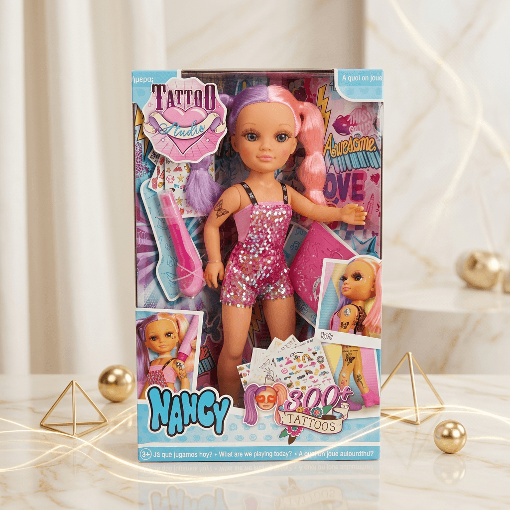 Nancy Tattoo · Muñeca Famosa con 300 Tatuajes - imagen 1