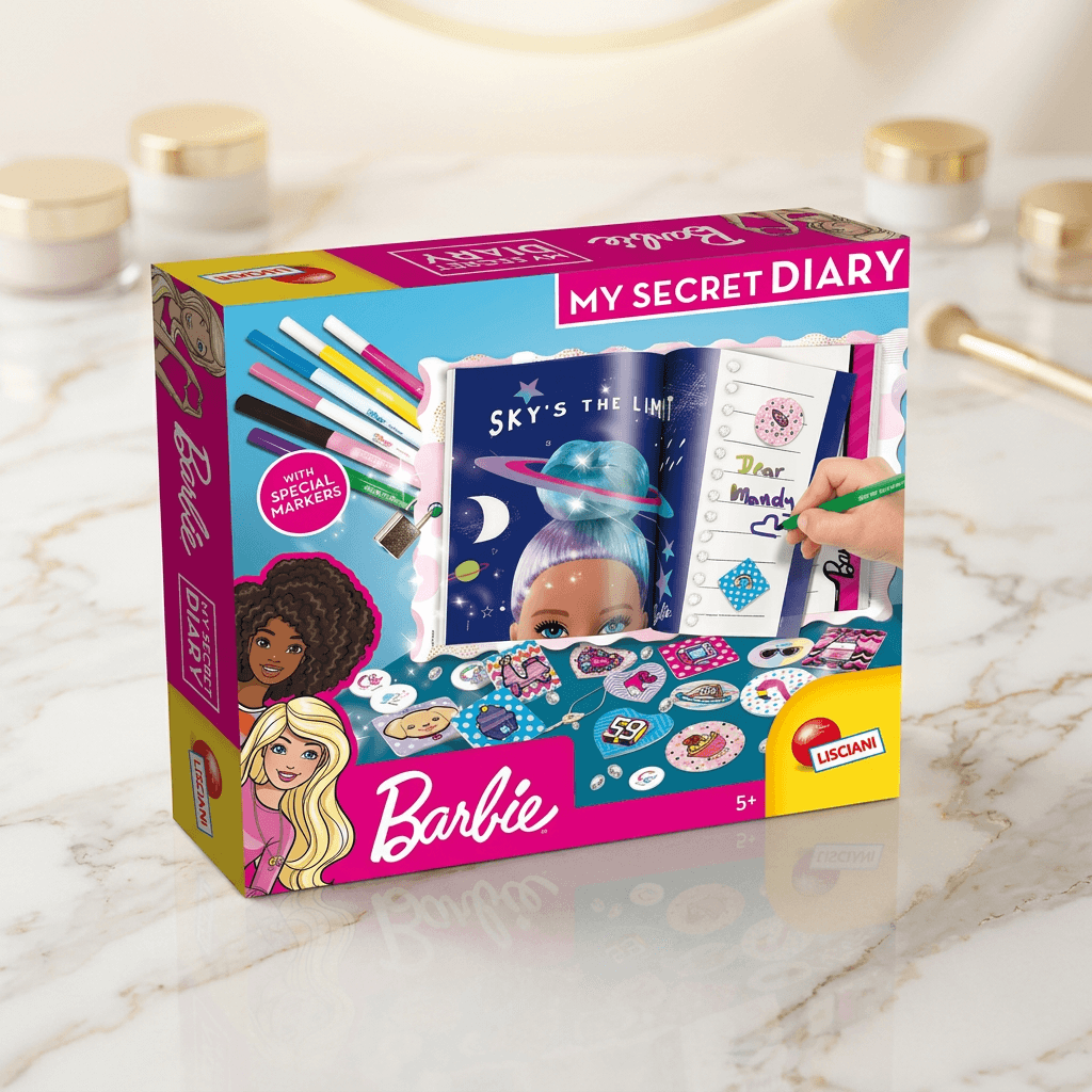 Barbie My Secret Diary · Set Creativo Lisciani
