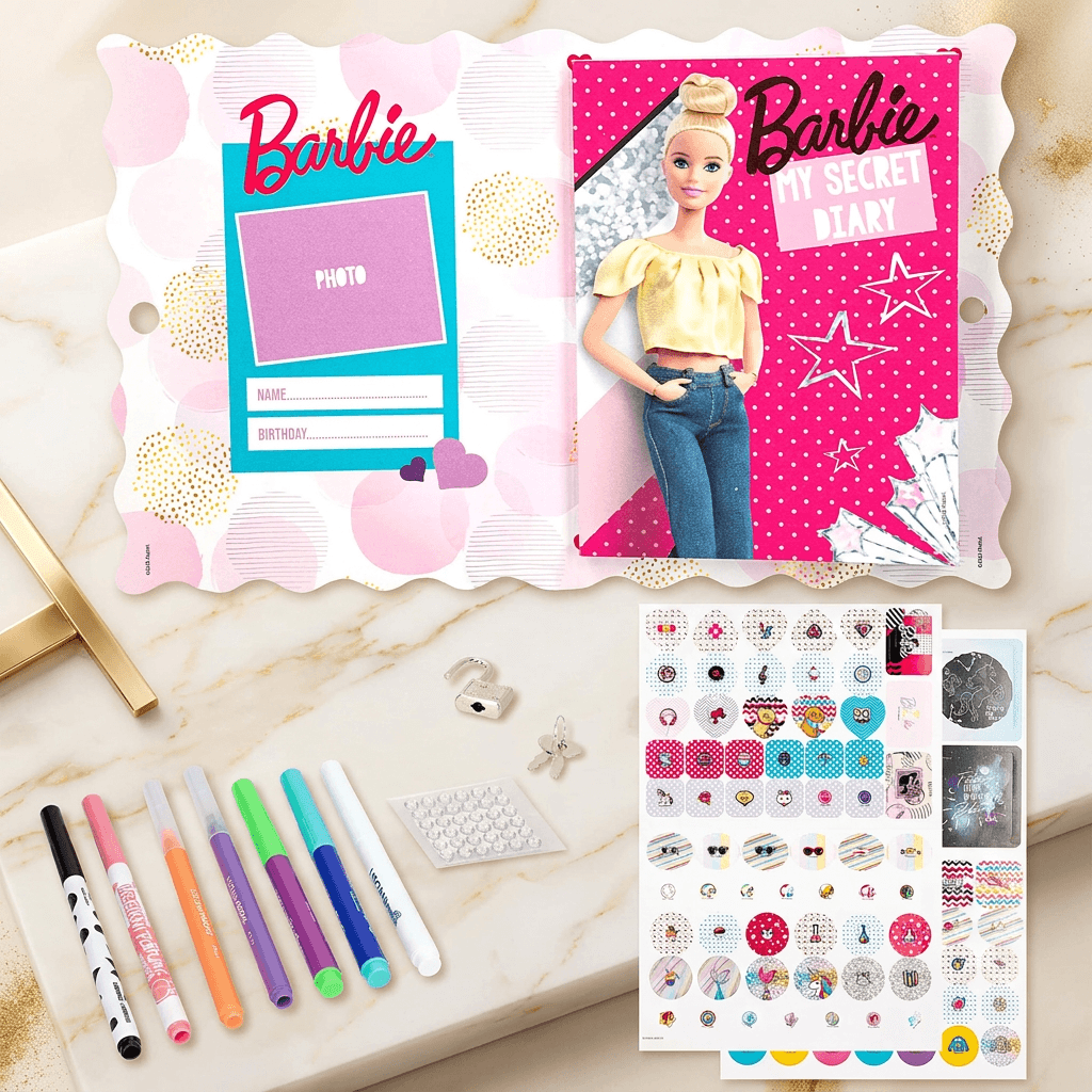 Barbie My Secret Diary · Set Creativo Lisciani - miniatura 2