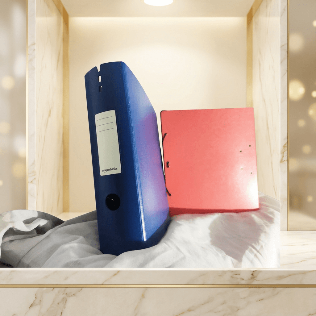 Amazon Basics · Pack 2 Archivadores A4 Palanca 82mm - miniatura 2