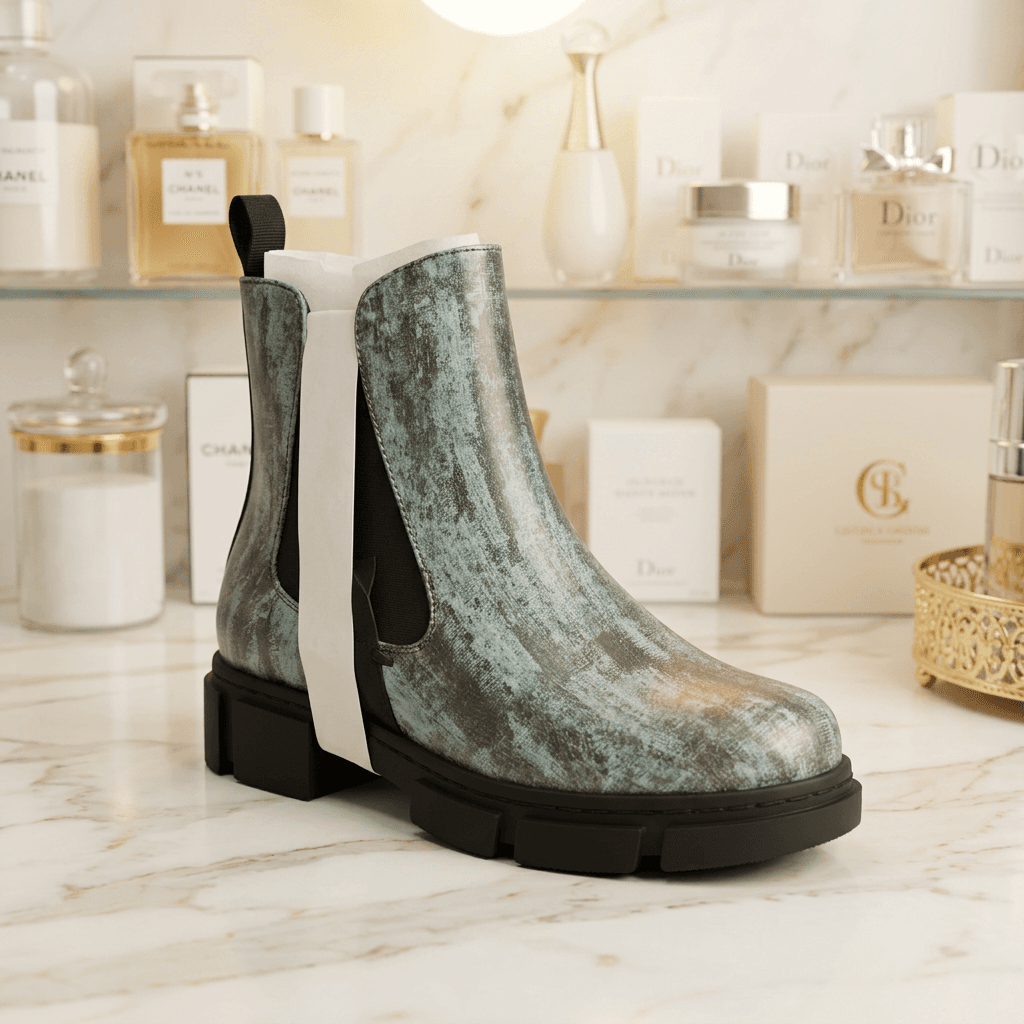 Chattawak Xico · Botín Chelsea Print Kaki — Talla 37 - miniatura 3