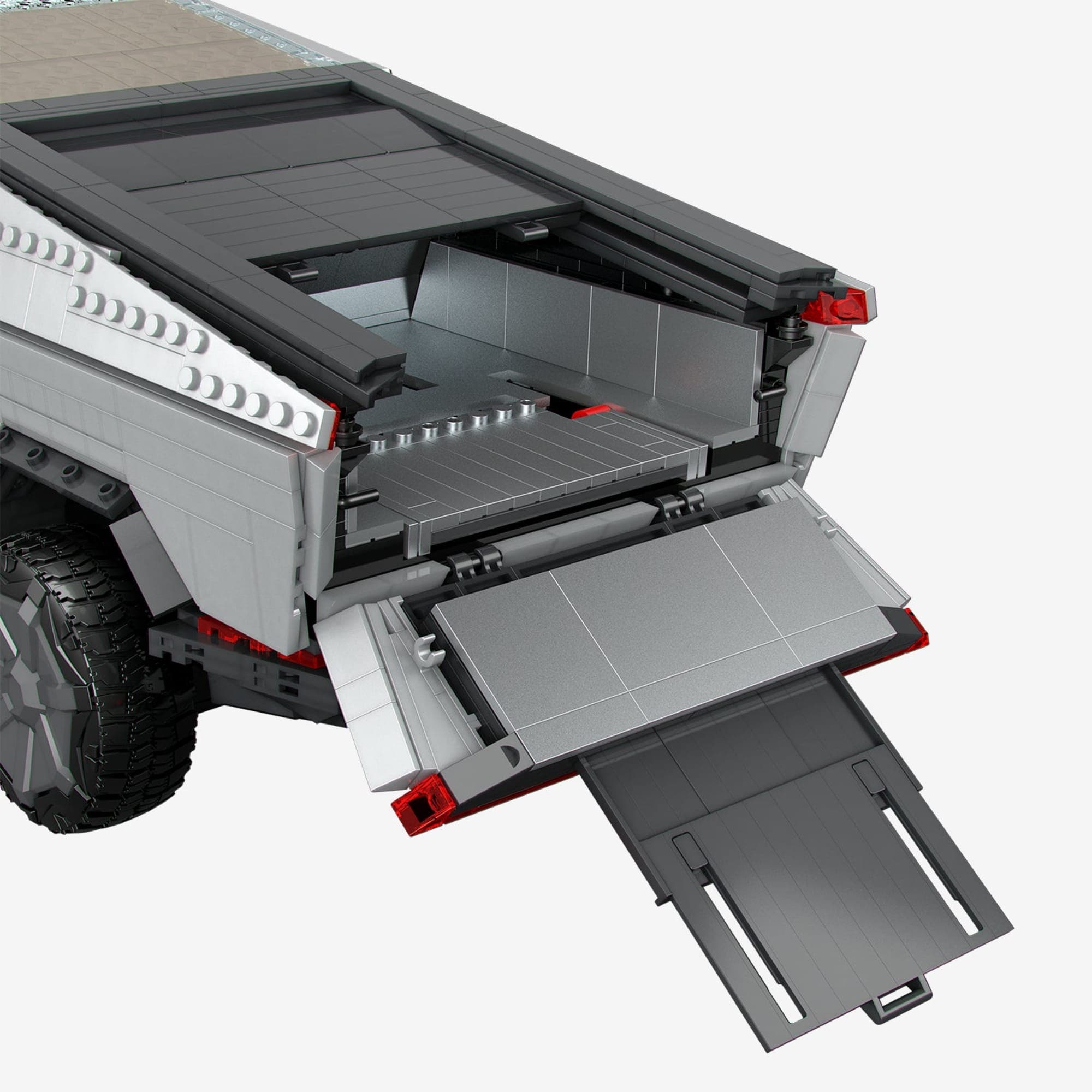 MEGA Tesla Cybertruck — Set de construcción 3283 piezas - miniatura 5