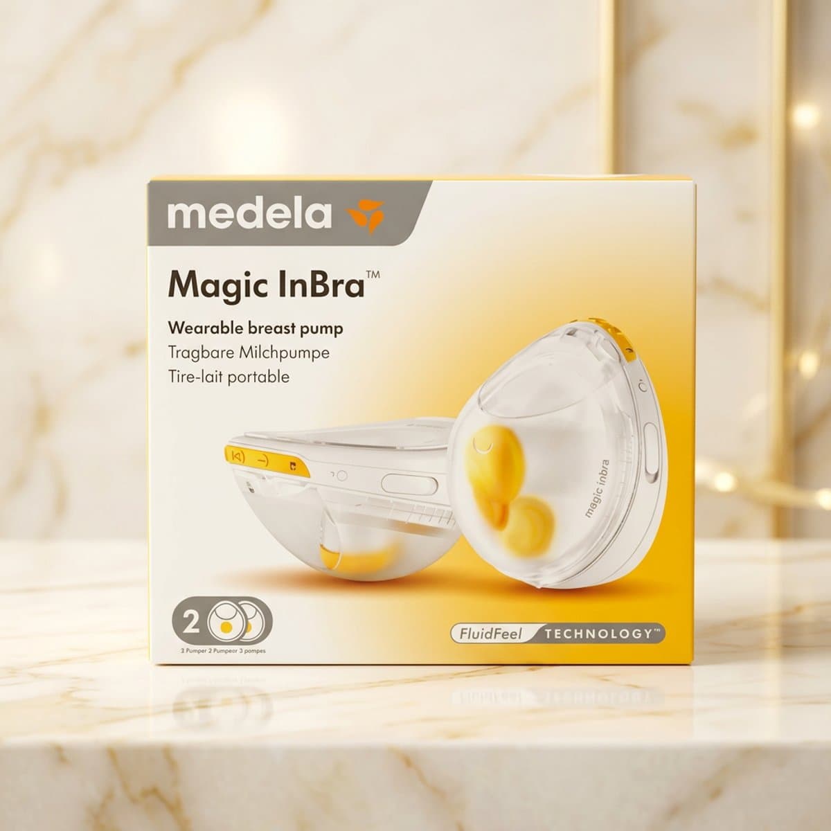 Sacaleches Medela Magic InBra™ — Extracción Manos Libres