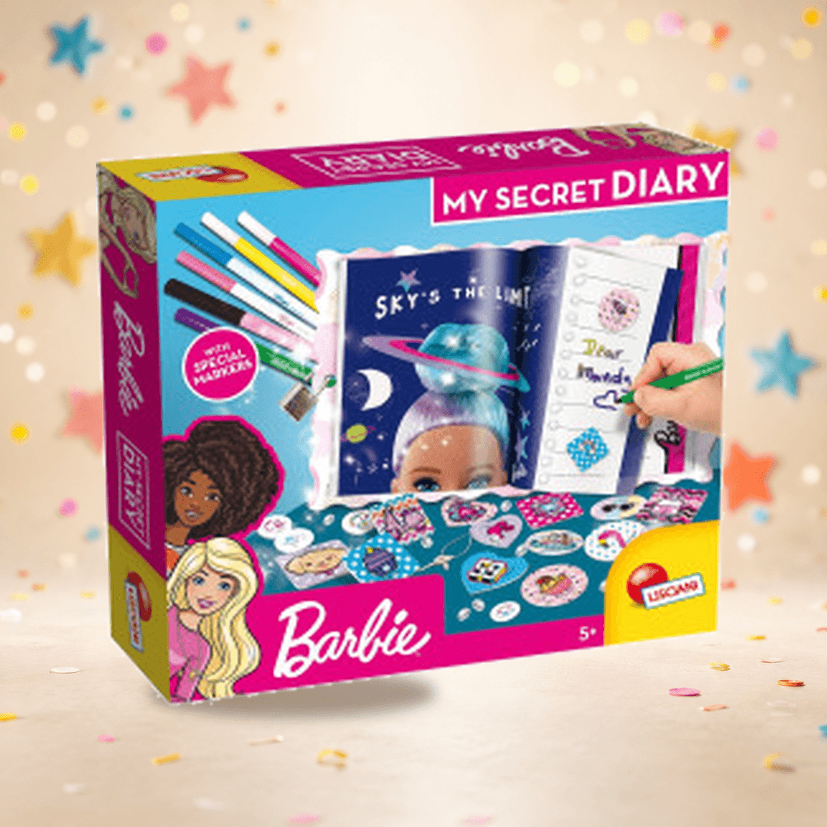 Barbie My Secret Diary · Set Creativo Lisciani