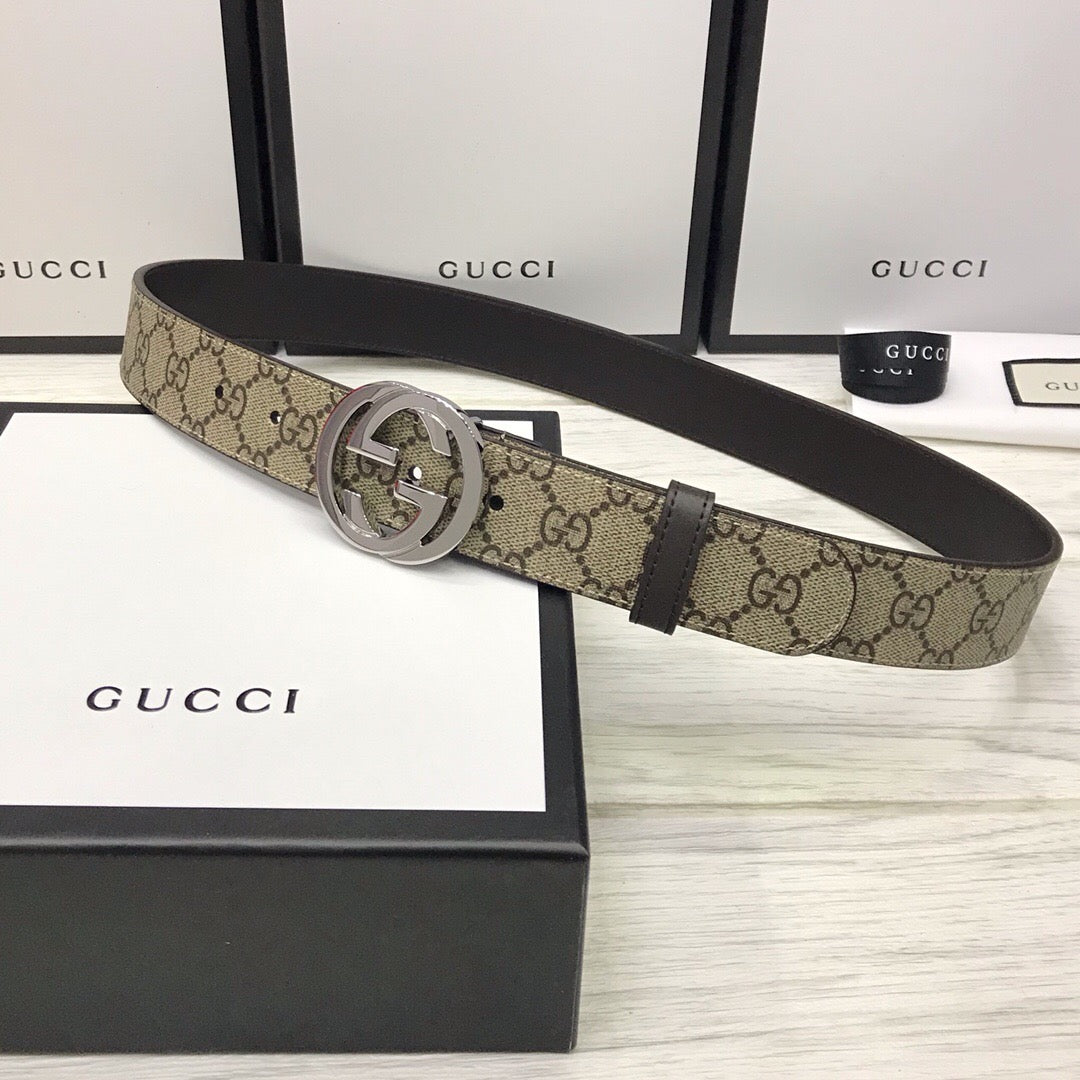 Cinto Dupla Face Gucci 38mm