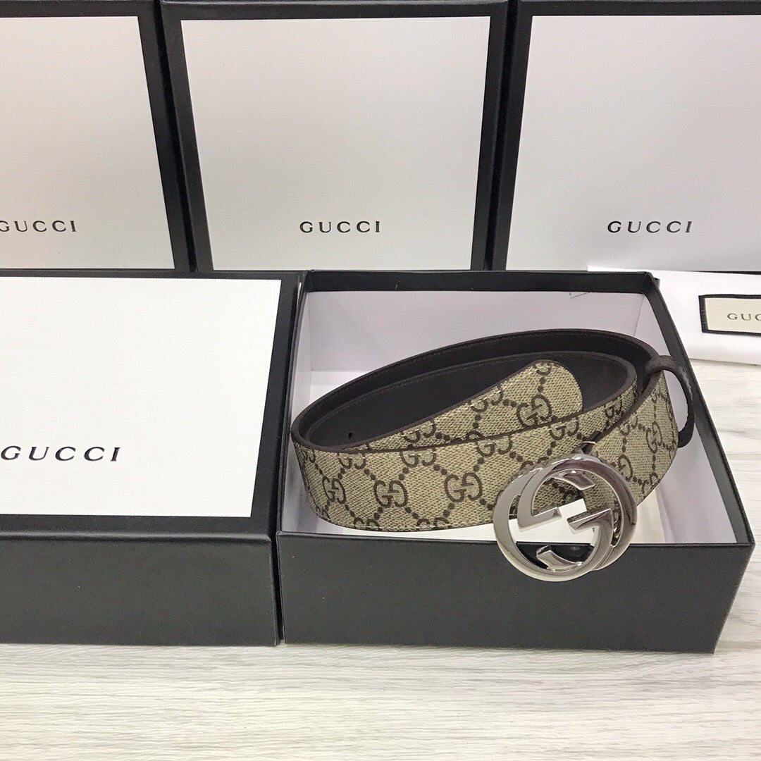 Cinto Dupla Face Gucci 38mm