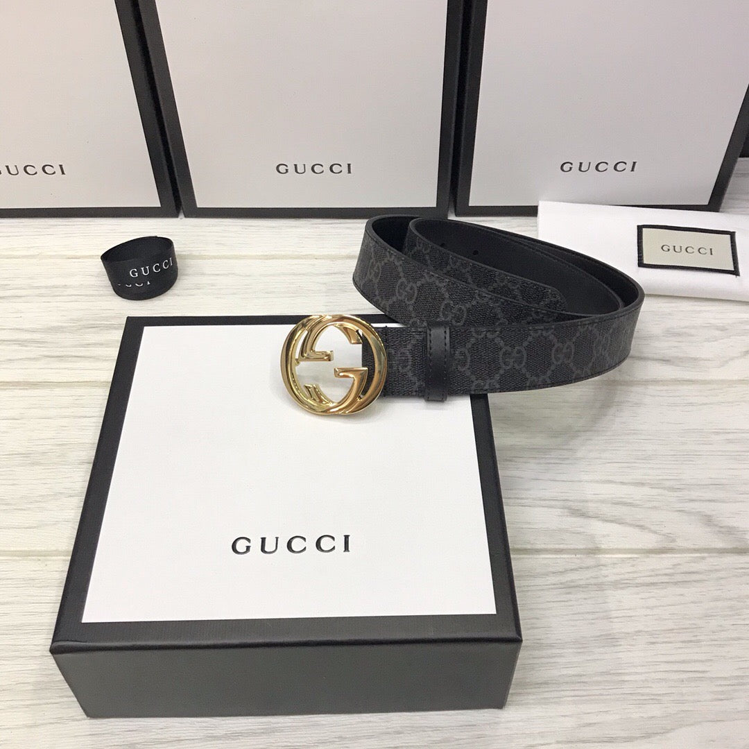 Cinto Dupla Face Gucci 38mm