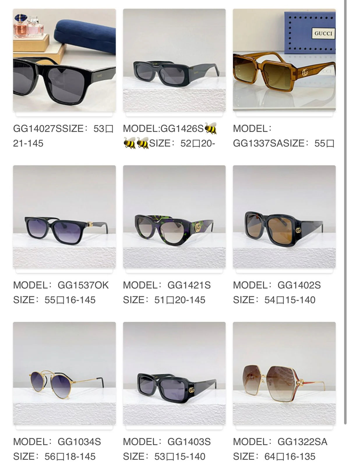 Lunettes de soleil GUCCI