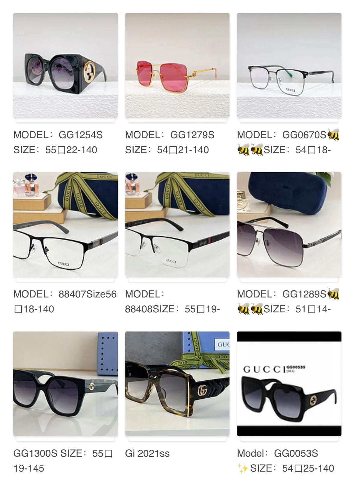 Lunettes de soleil GUCCI