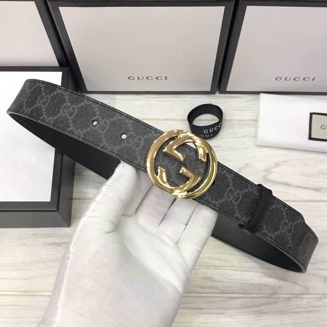 Cinto Dupla Face Gucci 38mm