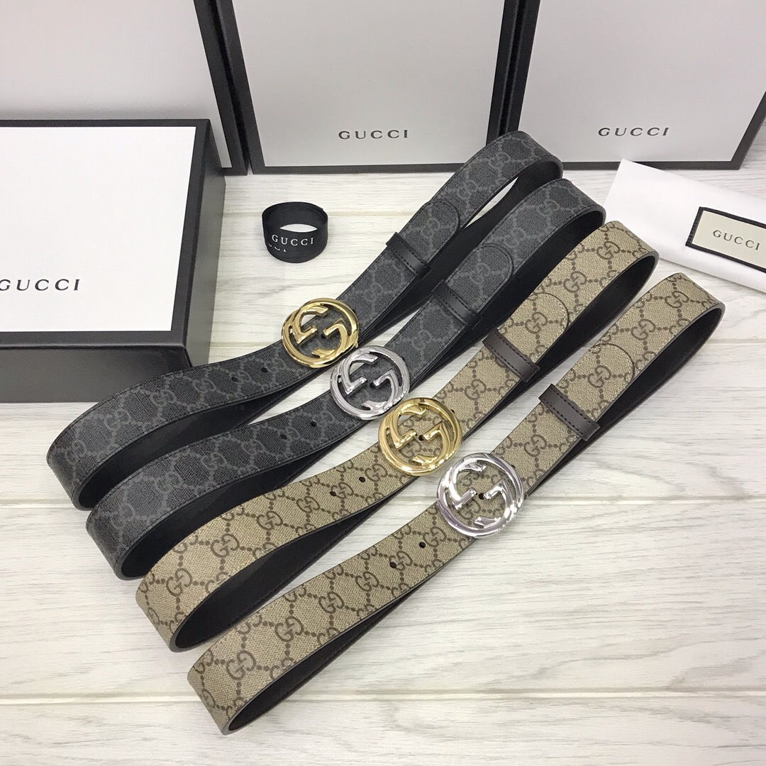 Cinto Dupla Face Gucci 38mm